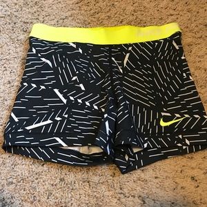 Nike pro compression shorts